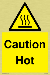 Caution Hot